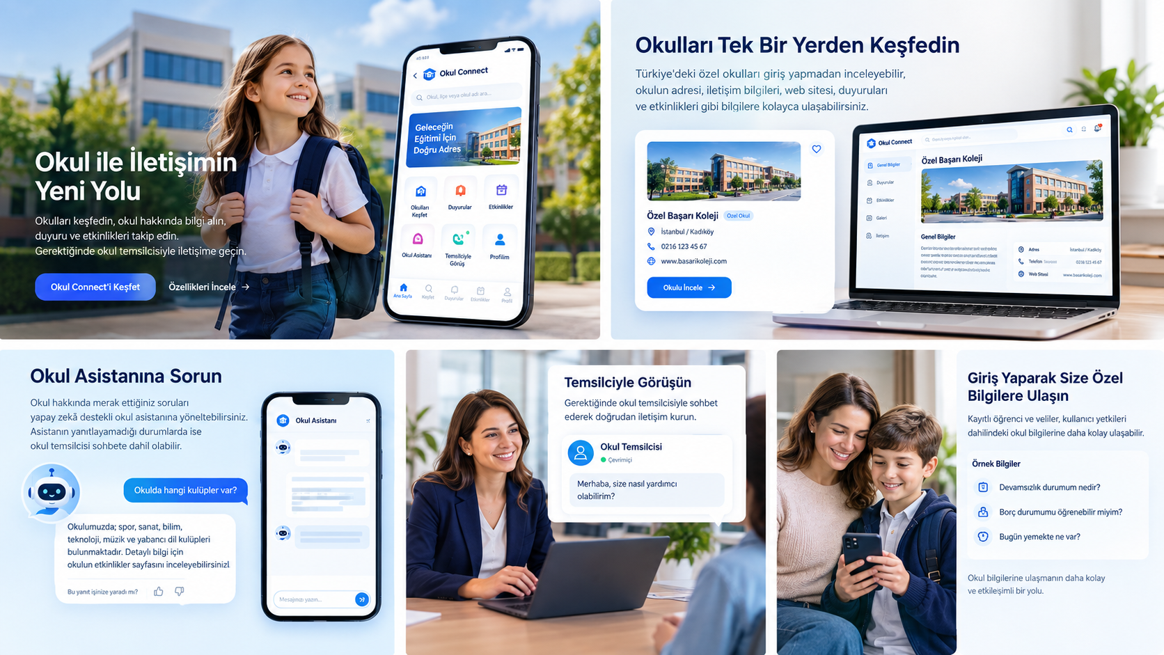 Okul Connect Özel Okulları Keşfet